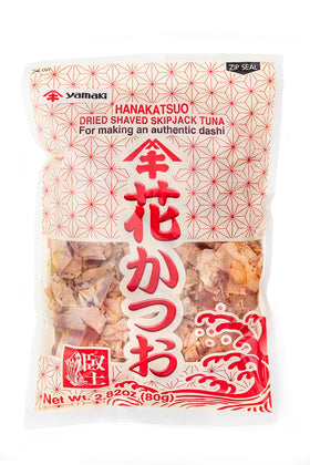 Yamaki Hana-Katsuo bonito flakes pack adds deep miso soup umami and aroma.