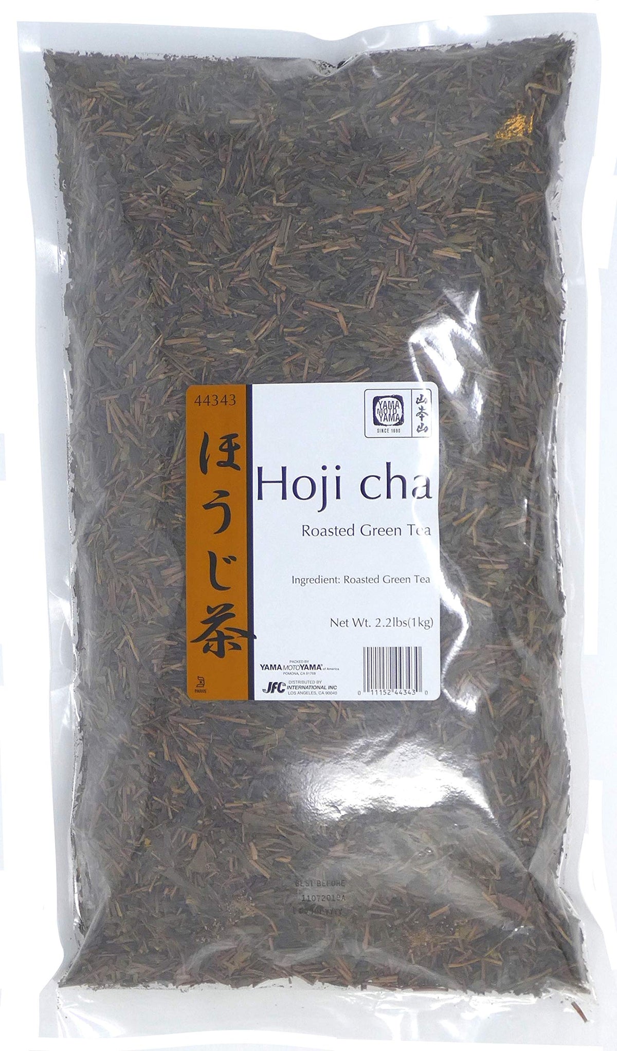 Yamamotoyama Houjicha tea packaging for home brewing and flavorful, comforting cups.