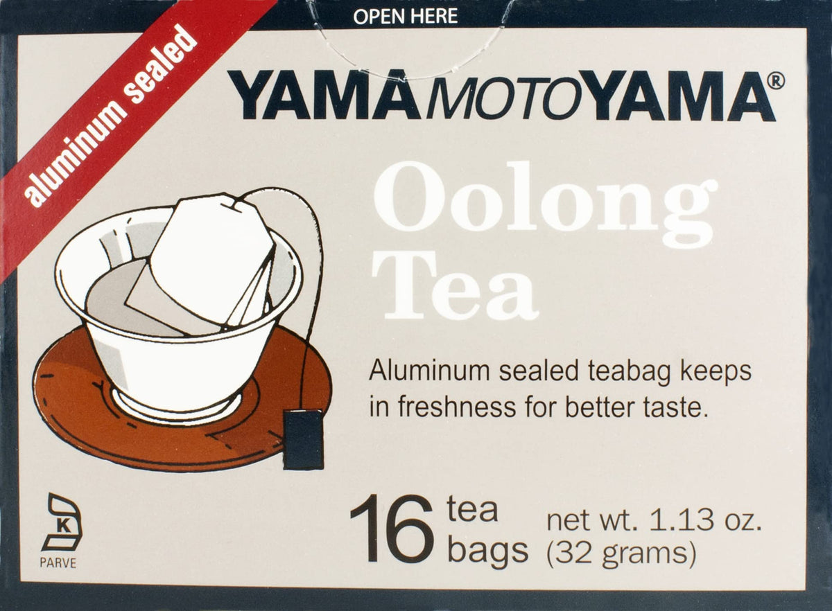 Yamamotoyama Oolong Tea bags for a fragrant daily ritual brew.