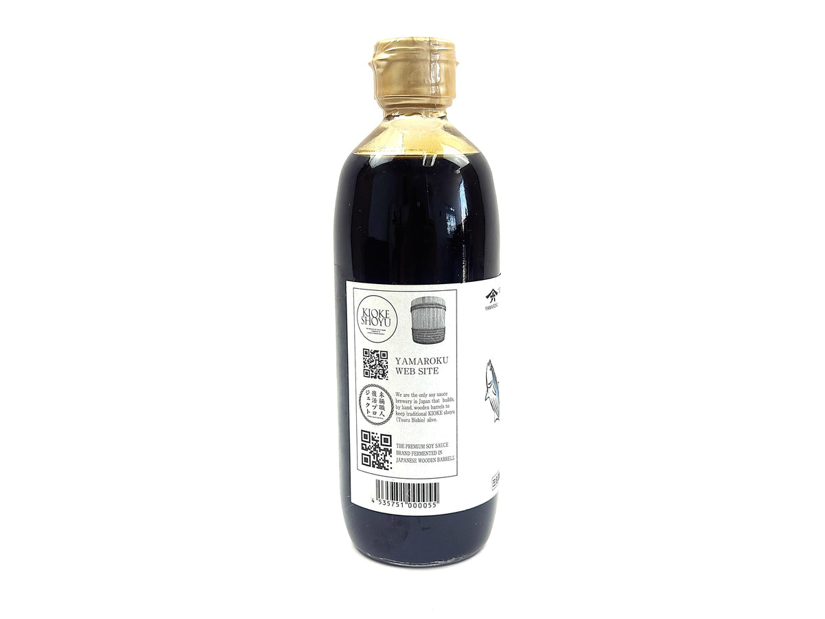 Yamaroku bottle highlights use with soumen, udon, and soba broths
