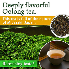 YAMASAN KYOTO UJI oolong brewing steam showing smooth, balanced taste