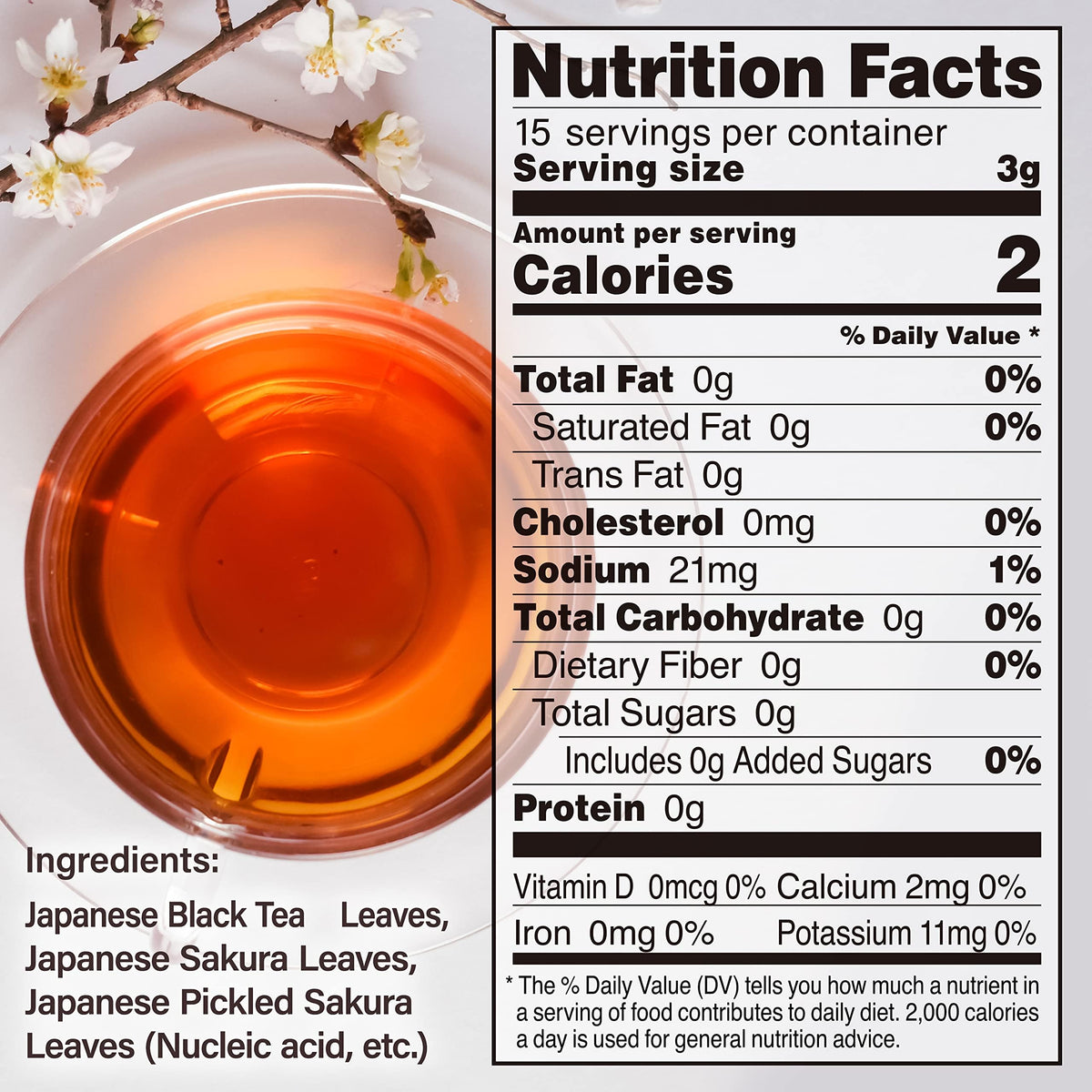 Gift-ready YAMASAN Sakura tea pack for spring celebrations.