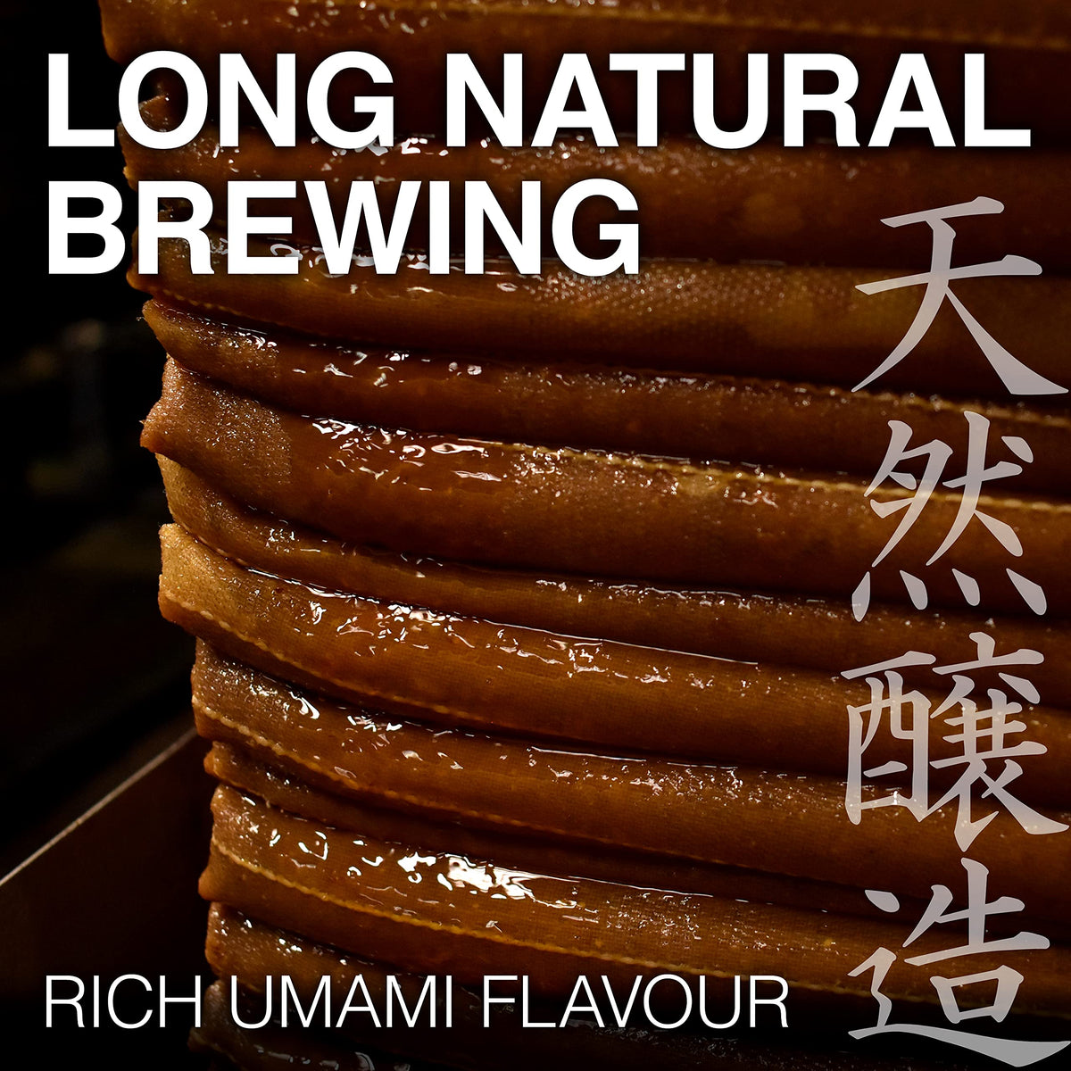 YAMASAN KYOTO UJI soy sauce label emphasizing heritage and craftsmanship