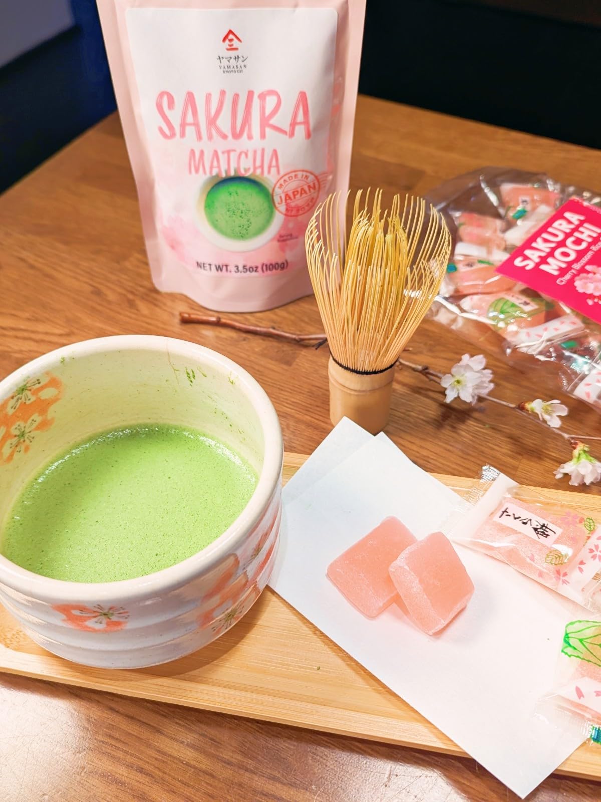 YAMASAN KYOTO UJI sakura mochi Valentine's gift idea, thoughtful and distinct.