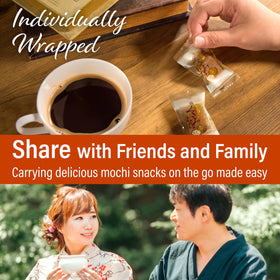 Pair with hot tea: Yamasan Kyoto Uji walnut mochi aroma.
