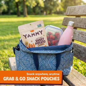 100% sweet potatoes with no added sugar for a clean, simple snack