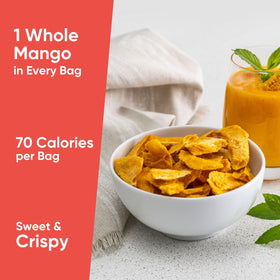 Yammy dragon fruit chips add color and crunch for a light, refreshing treat.