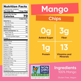 Yammy individual snack pouches offer convenient portions for all ages.