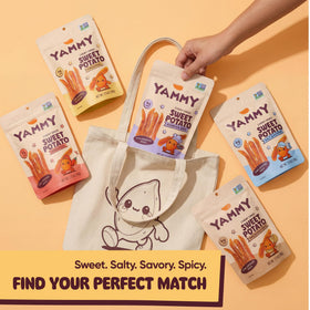 Yammy kid-friendly snack option with natural sweetness.