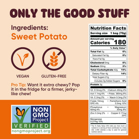 Yammy premium Chinese sweet potato variety flavor highlighted.