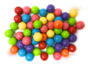 YANKEETRADERS 1-inch gumballs with glossy shells for dispensers and desserts.
