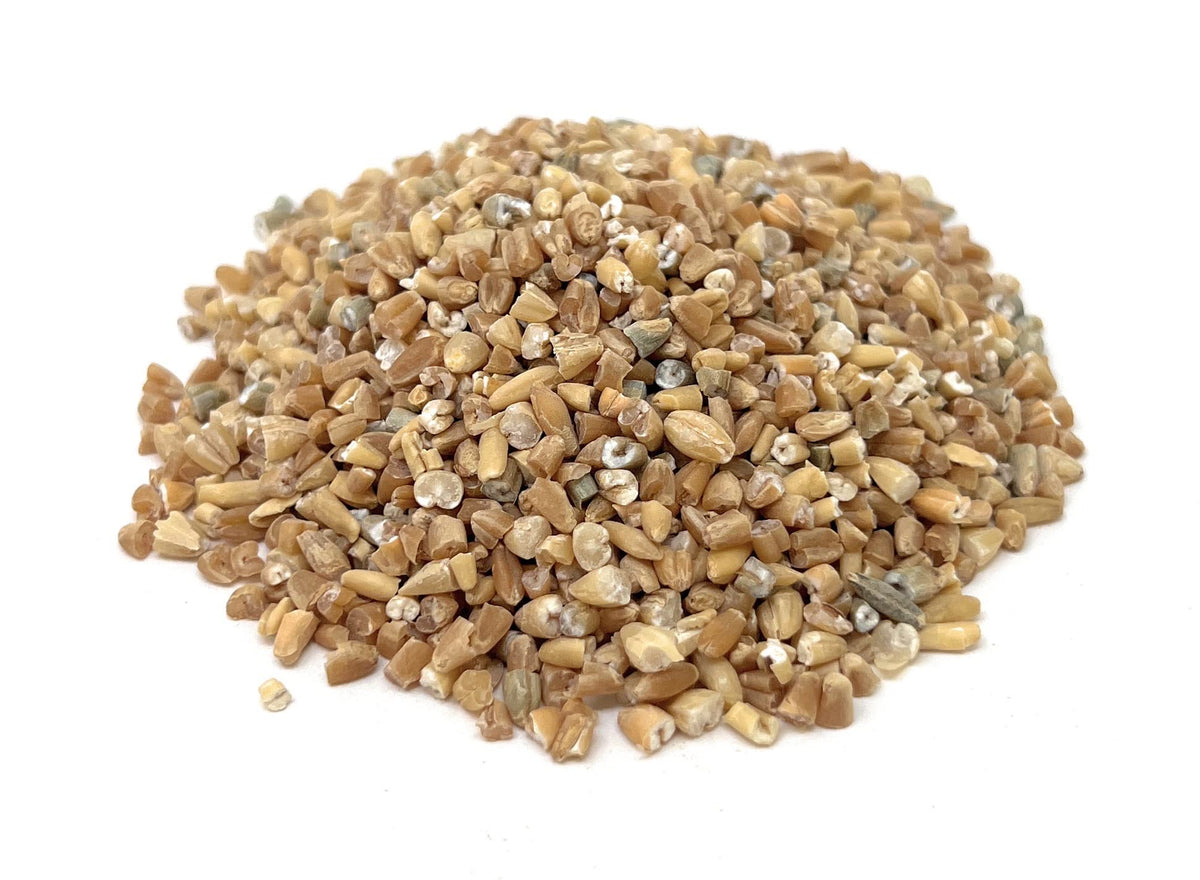 YANKEETRADERS 9 Grains Cracked Mix cooked, served as warm hot cereal option.
