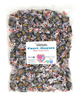 YANKEETRADERS black cherry fruit chews, individually wrapped, convenient on-the-go snack