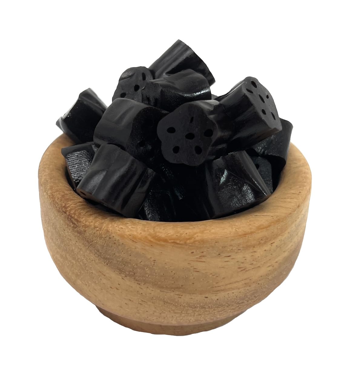 YANKEETRADERS Black Licorice Bites, 40 oz bulk bag, great for sharing treats.