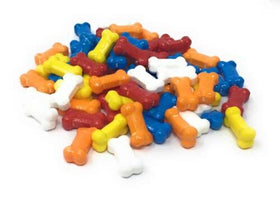 Colorful Bonz bones offer playful, shareable treats for gatherings and kids' parties