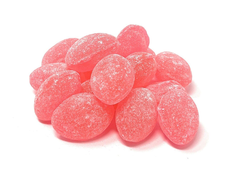 YANKEETRADERS clove sanded hard candy drops in a 40 oz bulk bag, ideal for sharing.