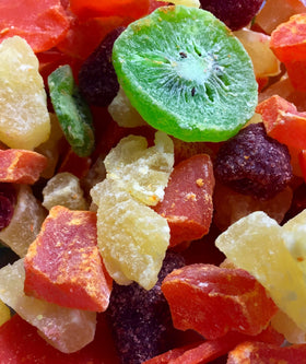 YANKEETRADERS Island Dried Fruit Blend bag with 2 lb size for snacking.