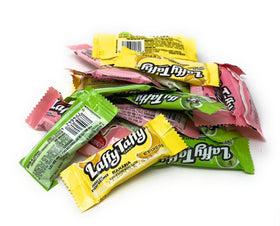Yankee Traders Laffy Taffy Party Pack side view—bulk 3-pound assortment for celebrations.
