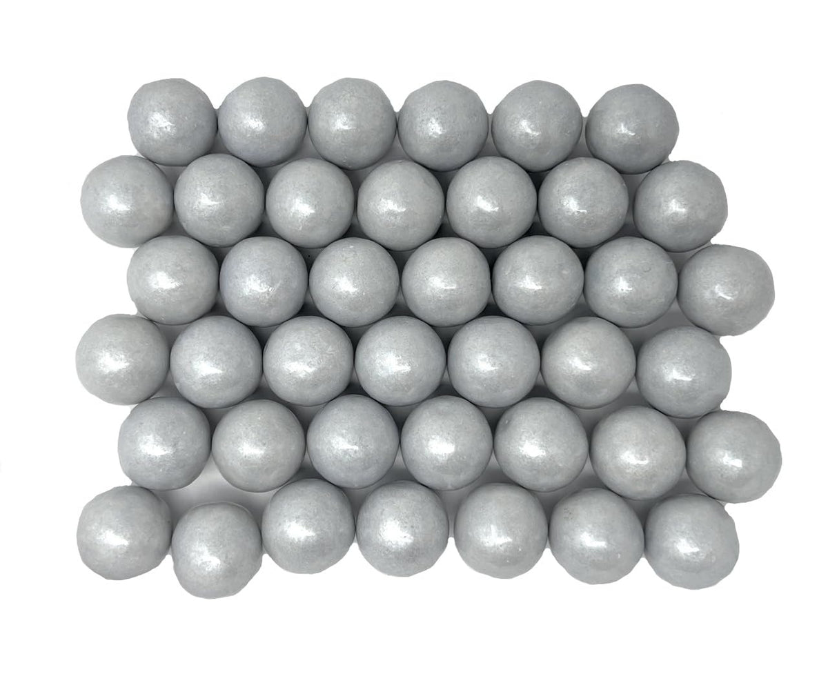 YANKEETRADERS 2lb bulk silver fruit gumballs easy to refill dispensers and host events