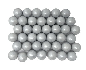 YANKEETRADERS 2lb bulk silver fruit gumballs easy to refill dispensers and host events