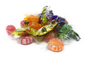 Yankee Traders mixed flavors with individually wrapped pieces for sharing.