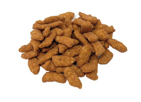 YANKEETRADERS sesame sticks displayed on a party platter for sharing.