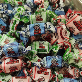YANKEETRADERS Sour Fruit Chews 2lb bulk, ideal for parties and bulk snacking.