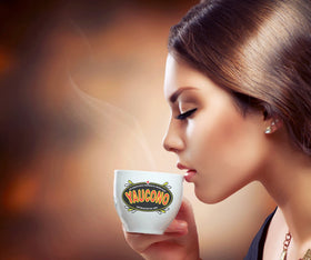 Yaucono Cafe Crema ground coffee bag, medium roast for a smooth morning cup.