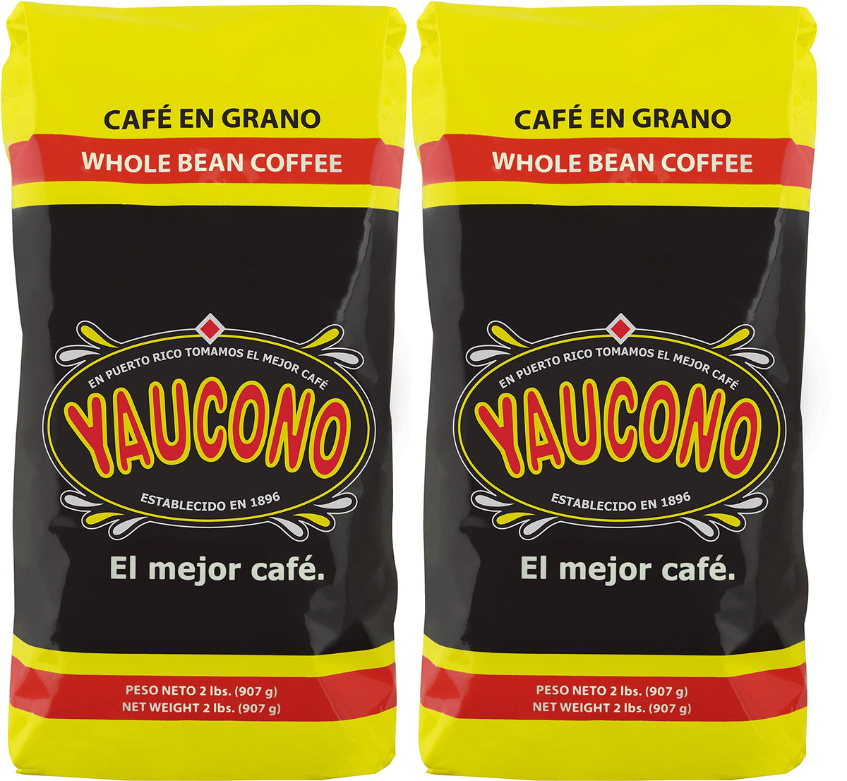 Yaucono coffee beans in arabica medium roast for balanced daily brewing.