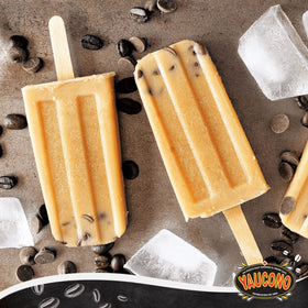 Yaucono cup steaming aroma inviting aroma from fresh coffee