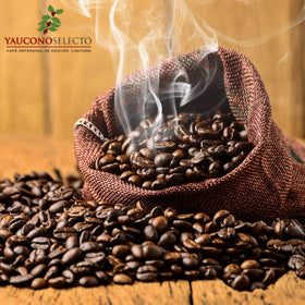 El Yunque heritage motif on packaging honors island coffee legacy and craftsmanship.