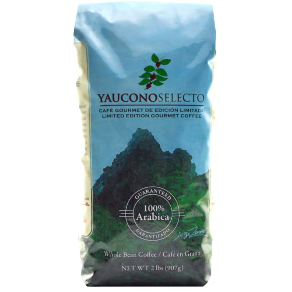 Yaucono Selecto 2lb bag of gourmet whole beans ready for bold, balanced brews.