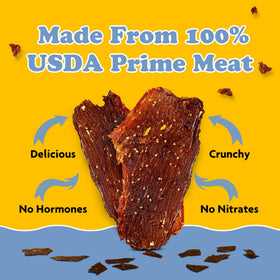 Yay's Beef Jerky Sampler Pack gift-ready packaging