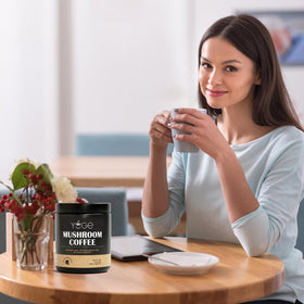 YEGE immunity-supporting mix showcases antioxidant-rich mushrooms