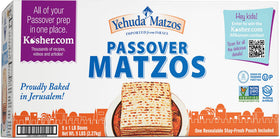 Yehuda Freshly Baked Matzo 1 lb pack delivers a super crisp bite for dipping and pairing.