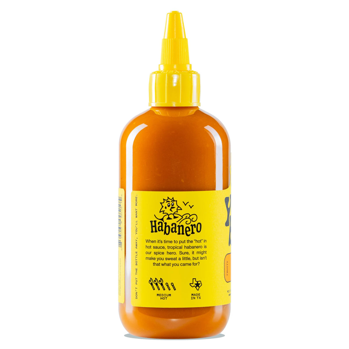 Yellowbird Texas-made badge—craft quality and bright flavor.