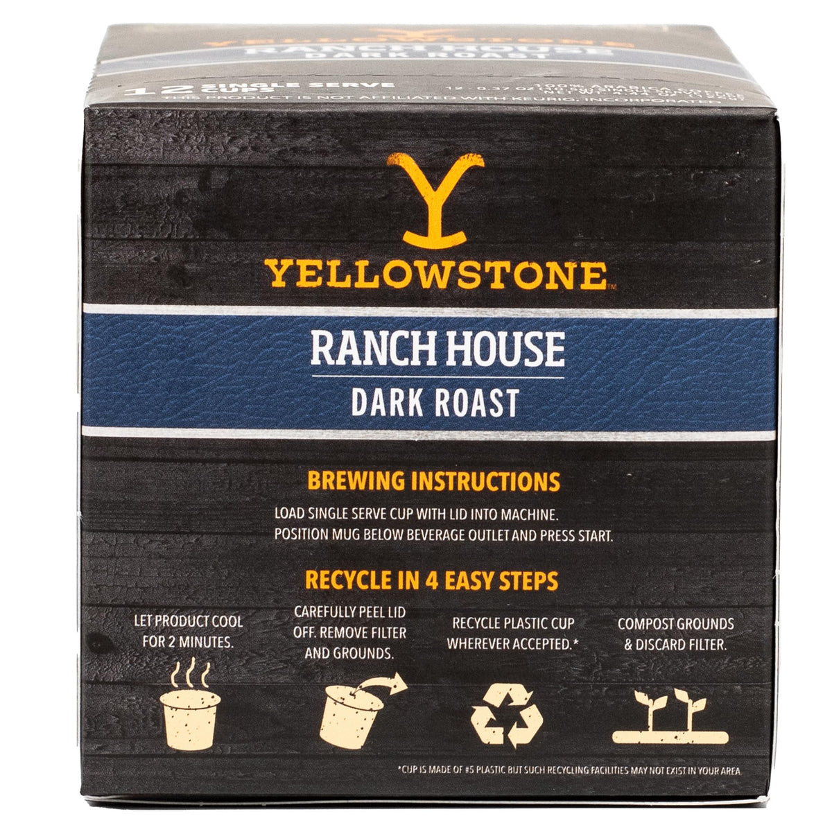 Yellowstone Arabica beans provide a smooth, rich aroma ideal for daily ritual.