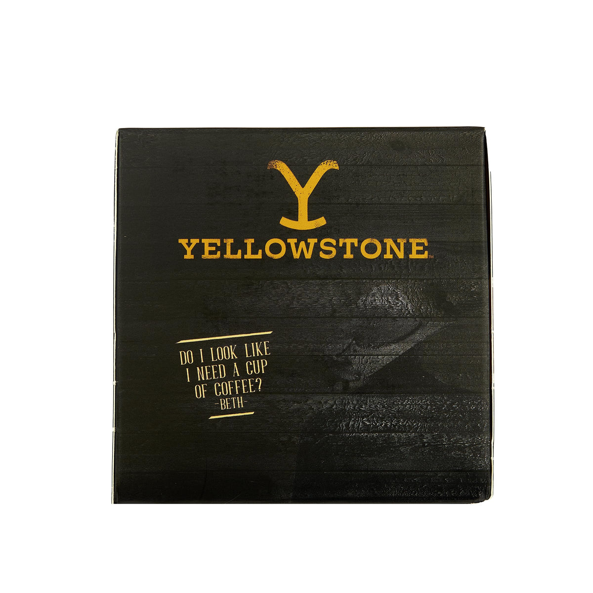 Yellowstone Maple Bourbon coffee pod closeup highlighting rich aroma and premium Arabica quality.