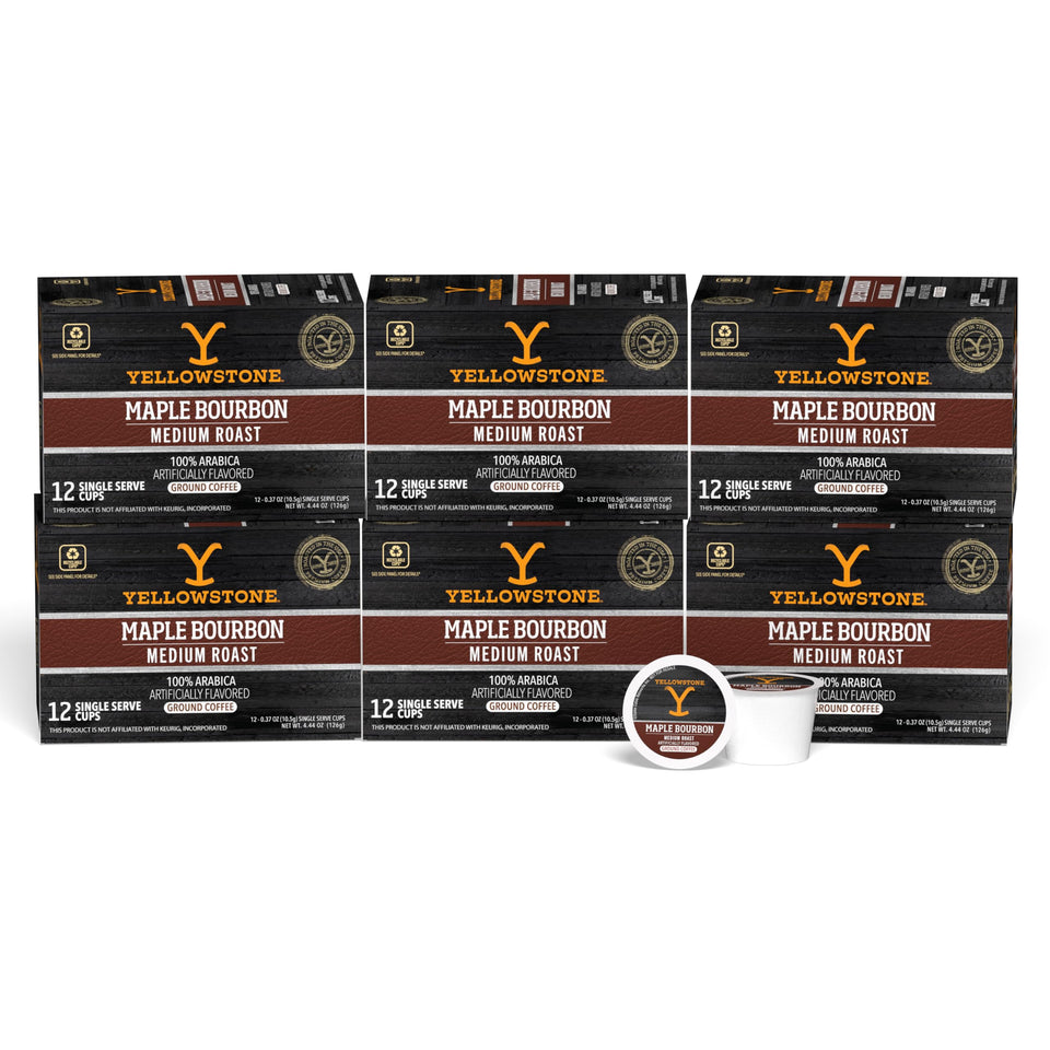Yellowstone Maple Bourbon pod for quick, convenient home brewing