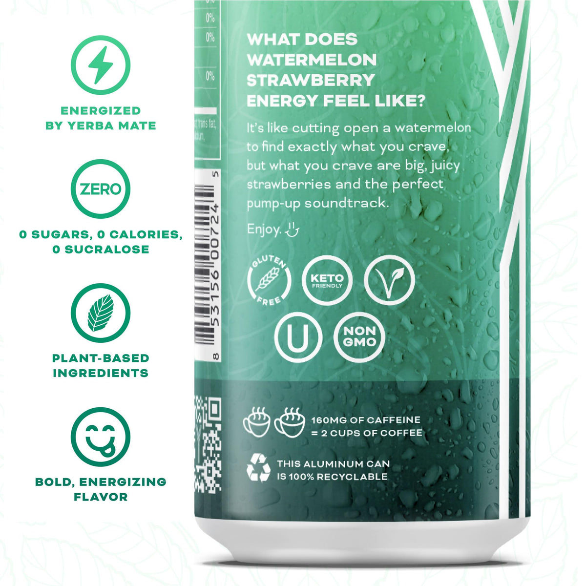 Yerbaé 12-pack flex pack display showcasing a sugar-free, calorie-free energy option.