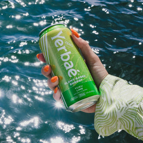 Pack of 12 Yerbaé Yuzu Lime cans offers convenient, sugar-free energy.