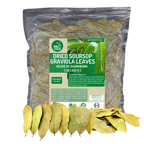 Yerbero soursop leaves ideal for soothing hot beverages and flavored teas