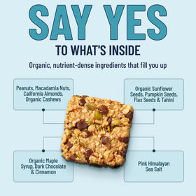 On-the-go lifestyle with YES Nut Bars, easy to carry.