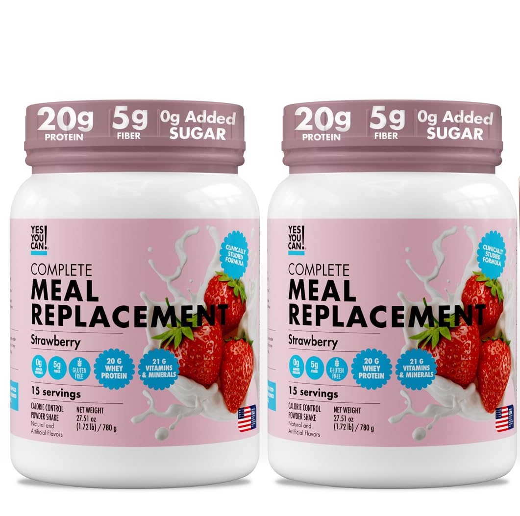 Yes You Can! Complete Meal 2-pack packaging showcases convenient on-the-go nutrition.