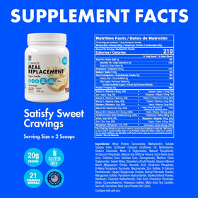 Yes You Can Vanilla shake mixed in water shows quick, satisfying meal replacement.