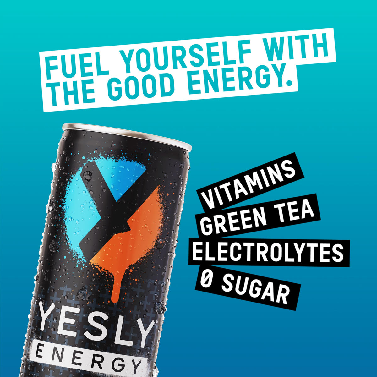Yesly Energy Drink Mixed Berry can offers fruity pick-me-up with electrolyte support