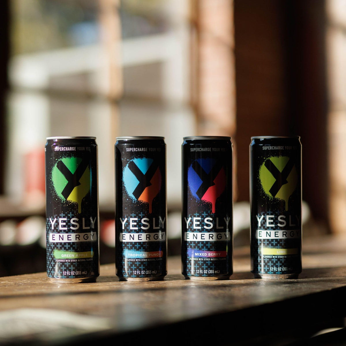 Yesly Energy Drink on-the-go pack demonstrates portable energy for daily routines
