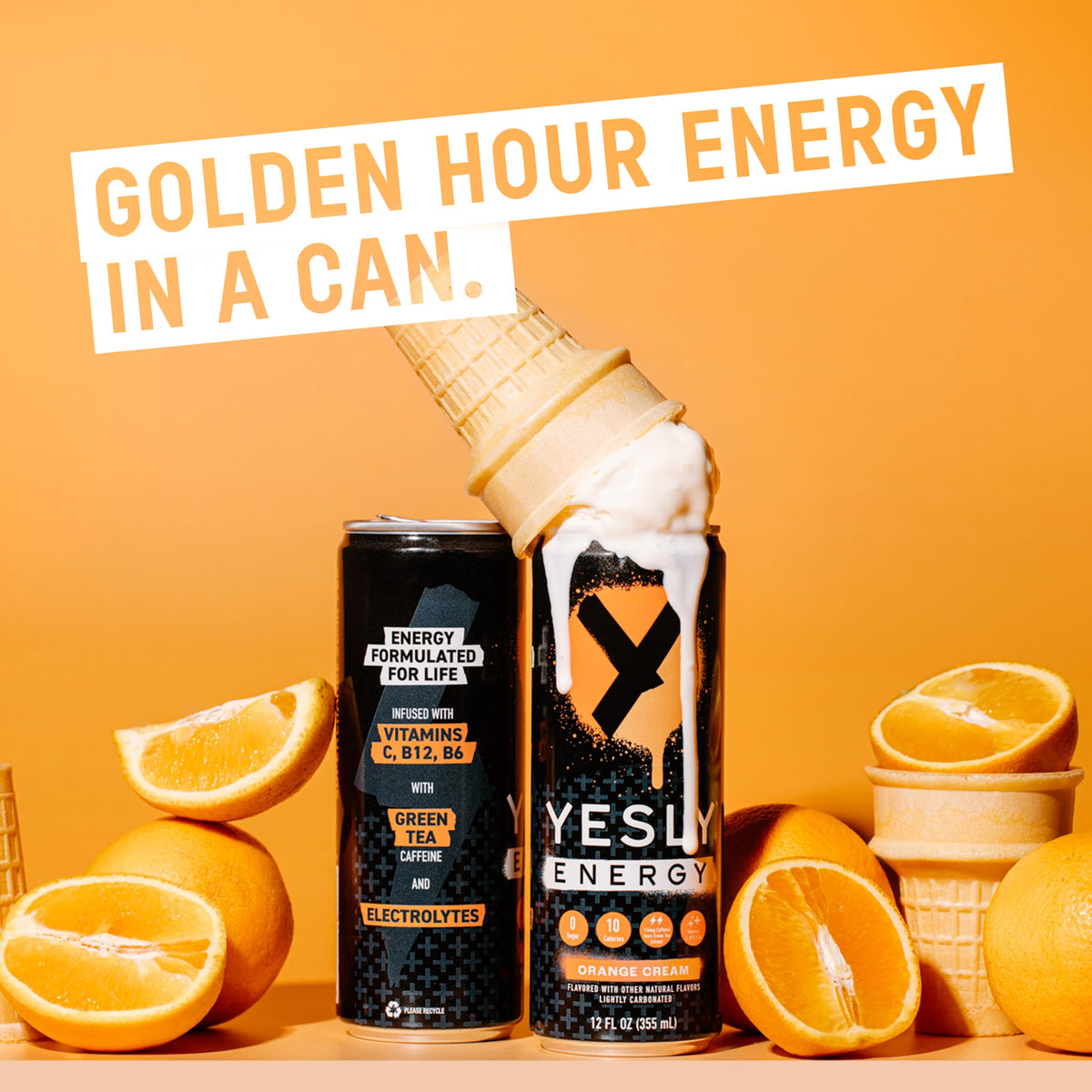 Yesly Energy 12-pack box, convenient multi-pack for on-the-go