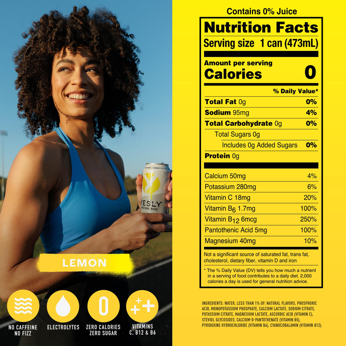 Yesly kiwi strawberry can delivers vibrant flavor and easy hydration