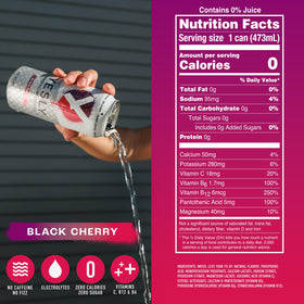 Yesly vitamin C B6 B12 graphic signals nutrient-enhanced hydration.